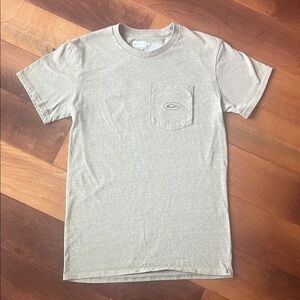 Drake Light Gray Short Sleeve Tee
